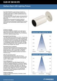 CLED-SF-SW-M-STD - Crestron