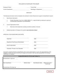 Reclassification Request Form & Instructions