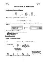 Introduction to Modulation