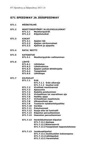 071 SPEEDWAY JA JÃÃSPEEDWAY 2013 1.0.pdf - Suomen ...