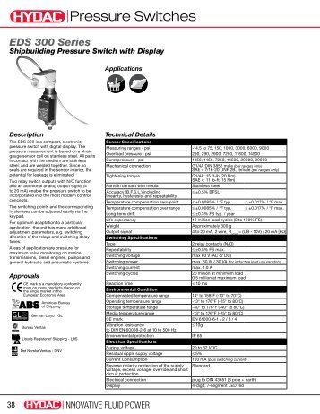 Download EDS 300 - HYDAC USA