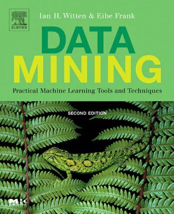 Data Mining: Practical Machine Learning Tools and ... - LIDeCC
