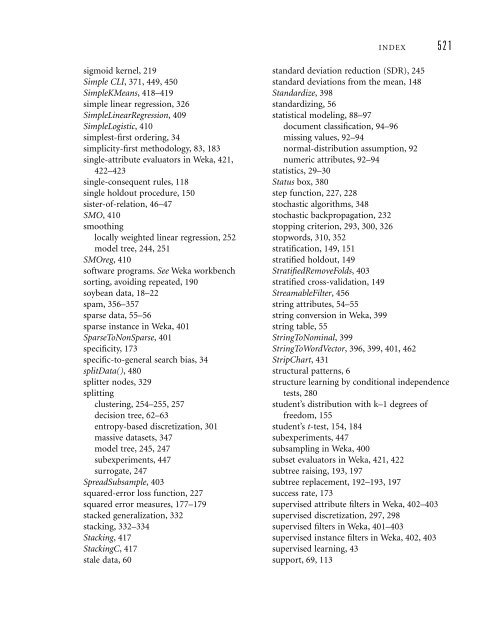 Data Mining: Practical Machine Learning Tools and ... - LIDeCC