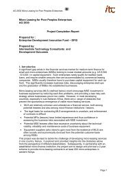 Project Completion Report - Practical Action