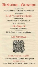 1. BREVIARIUM ROMANUM Ex Decreto Sacrosancti ... - Essan.org