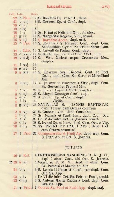 1. BREVIARIUM ROMANUM Ex Decreto Sacrosancti ... - Essan.org