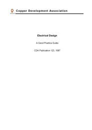 Electrical Design - A Good Practice Guide - Copper Development ...