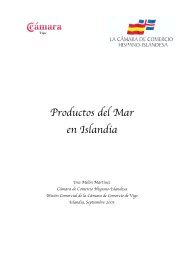 Productos del Mar en Islandia - CÃ¡mara de Comercio de Vigo