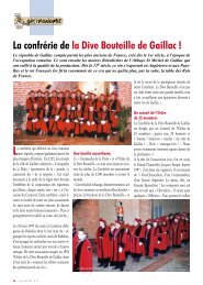 La confrérie de la Dive Bouteille de Gaillac ! - Le Canard Gascon