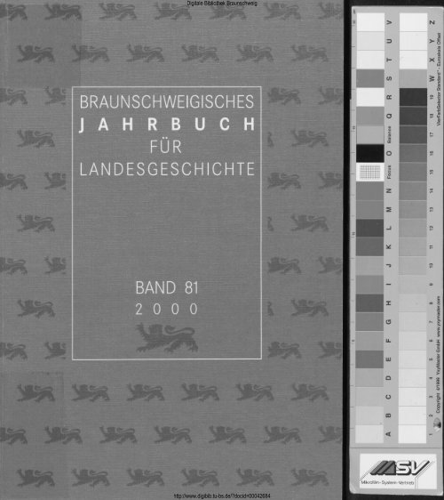 Braunschweigisches Jahrbuch fÃ¼r Landesgeschichte 81.2000