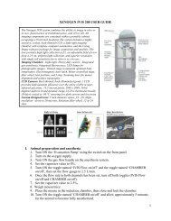 XENOGEN IVIS 200 USER GUIDE I. Animal preparation and ...