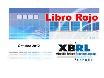 Libro Rojo - XBRL España