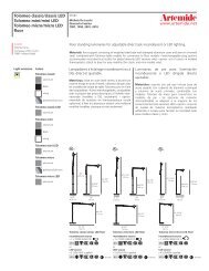 Tolomeo classic/classic LED Tolomeo mini/mini LED ... - Artemide