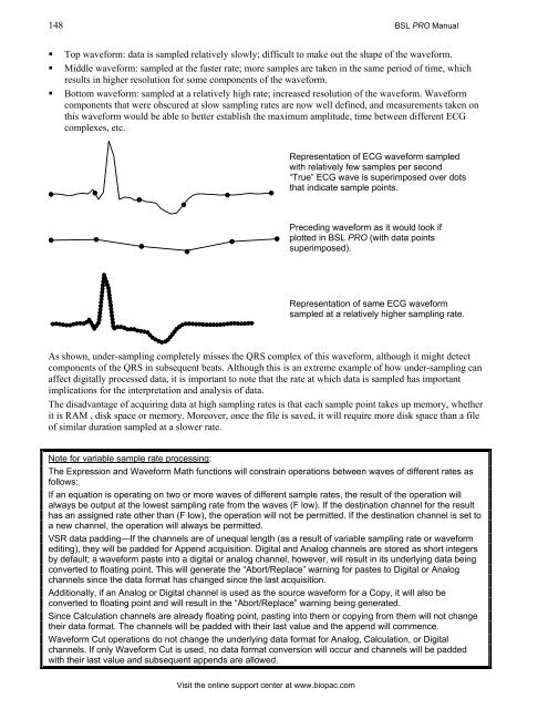 BSL PRO 4 Manual - Biopac