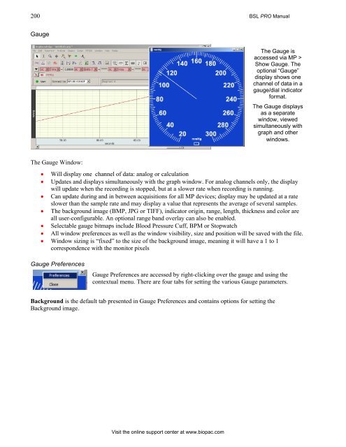 BSL PRO 4 Manual - Biopac