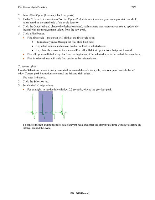 BSL PRO 4 Manual - Biopac