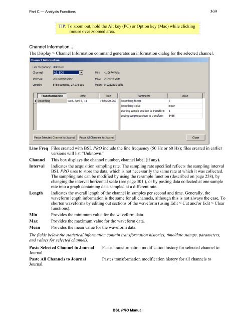 BSL PRO 4 Manual - Biopac