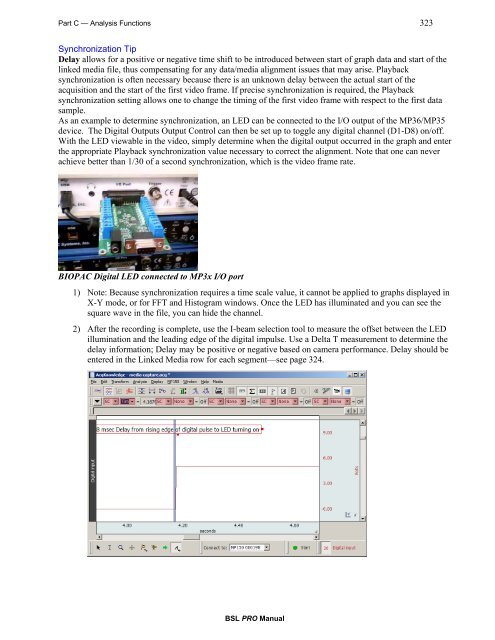 BSL PRO 4 Manual - Biopac