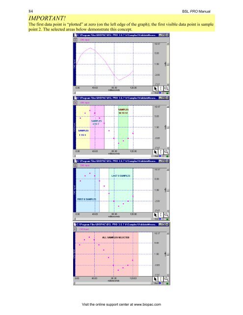 BSL PRO 4 Manual - Biopac