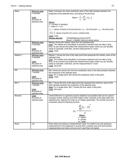 BSL PRO 4 Manual - Biopac