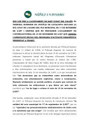 Consulta aquí el comunicat del grup Núñez i - Cugat.cat