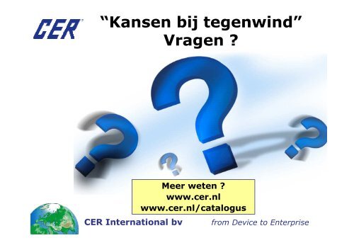 CER International bv from Device to Enterprise - KNX Professionals