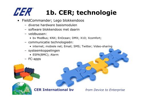 CER International bv from Device to Enterprise - KNX Professionals