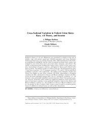 Cross-National Variation in Violent Crime Rates - Psychology ...