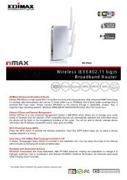 Datasheet - Edimax