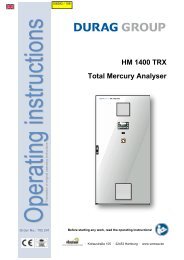 HM 1400 TRX Total Mercury Analyser - Webshop, Gas Analysis ...