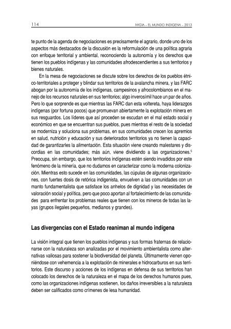 El Mundo IndÃ­gena 2013.pdf - Fondo Indigena