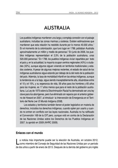 El Mundo IndÃ­gena 2013.pdf - Fondo Indigena