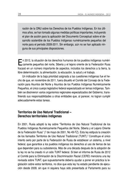 El Mundo IndÃ­gena 2013.pdf - Fondo Indigena