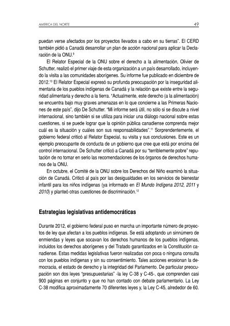 El Mundo IndÃ­gena 2013.pdf - Fondo Indigena