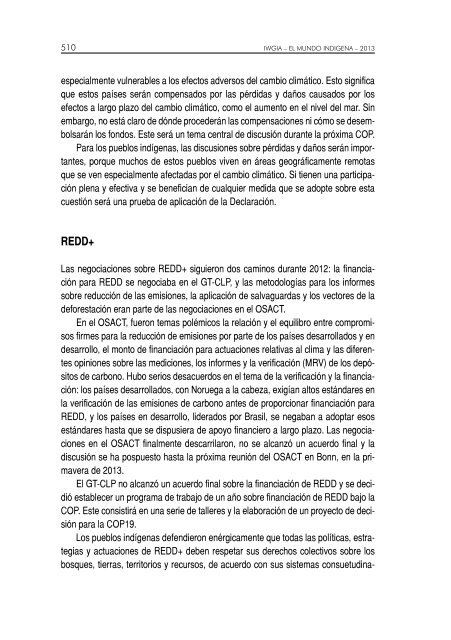 El Mundo IndÃ­gena 2013.pdf - Fondo Indigena