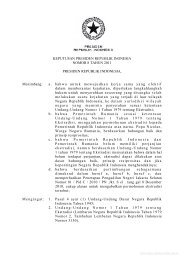 Keputusan Presiden Nomor 08 Tahun 2011 - Perundangan ...