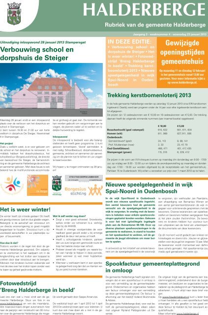 Publicaties Halderbergse Bode, 23 januari 2013 - Gemeente ...