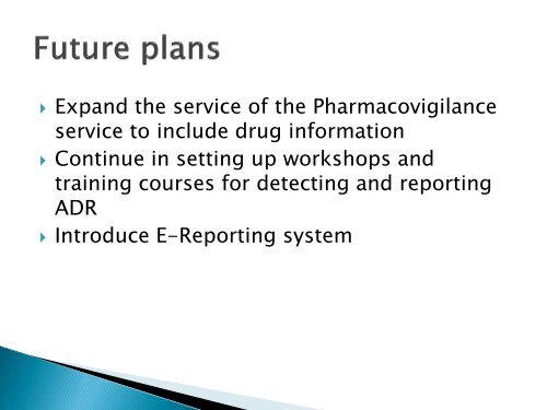 Pharmacovigilance in Sultanate of Oman - Uppsala Monitoring Centre