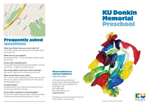 centre brochure - KU Children's Services