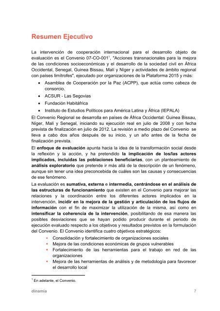 evaluaciÃ³n externa intermedia del convenio 07-co1-001 - IEPALA