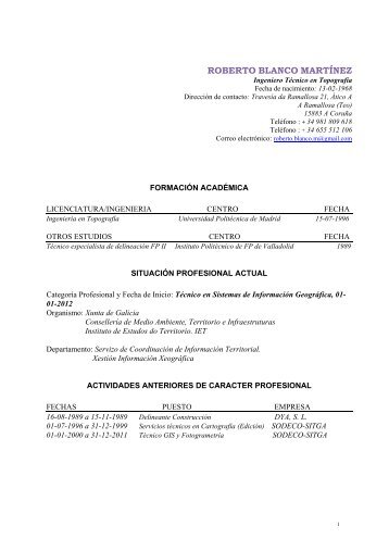 roberto blanco martÃ­nez - ETSI Topografia (UPM) - Universidad ...