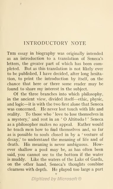 Seneca - College of Stoic Philosophers