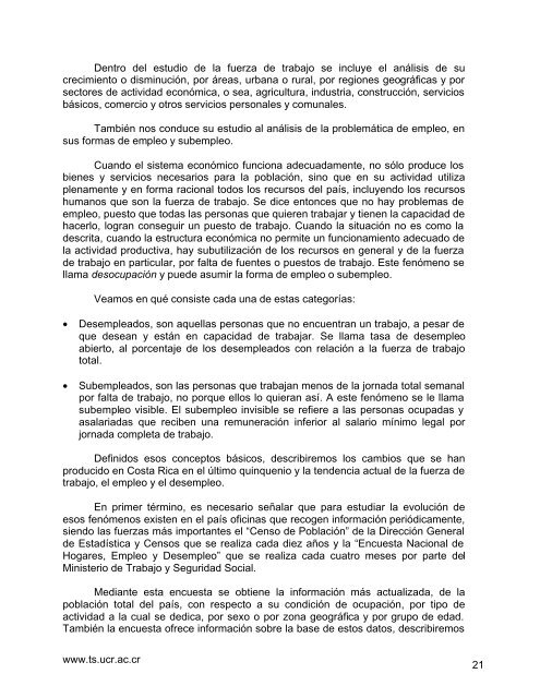 Problemas de la familia y la niÃ±ez en Costa Rica. I parte