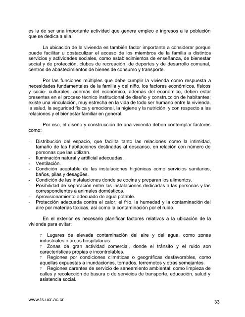 Problemas de la familia y la niÃ±ez en Costa Rica. I parte