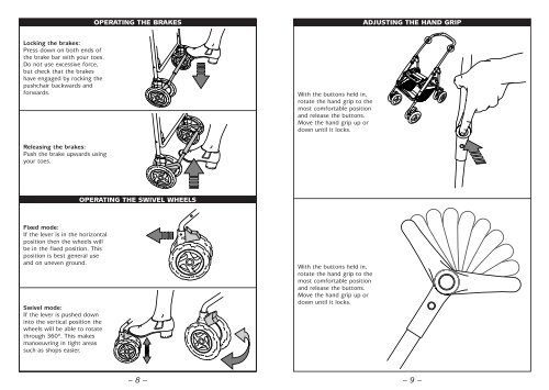 MPX Chassis instructions - Mamas & Papas