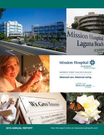 2010 ANNUAL REPORT - Mission Hospital
