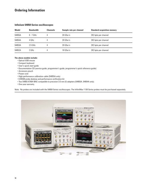 Agilent Infiniium 4 Channel Oscilloscope 1 GHz