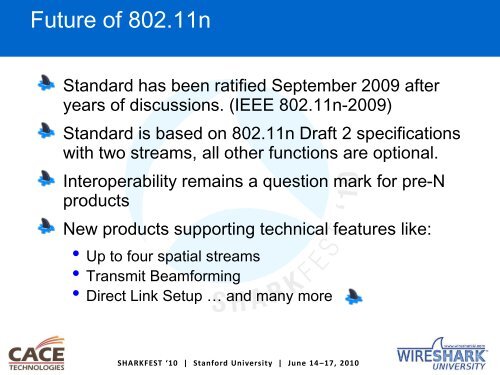 A-10 (Leutert) WLAN 802.11n MIMO Analysis - Sharkfest - Wireshark