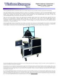 Digital Optical Comparator / Digital Profile Projector - Methods ...