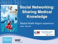 Social Networking: Sharing Medical Knowledge ... - World of Health IT